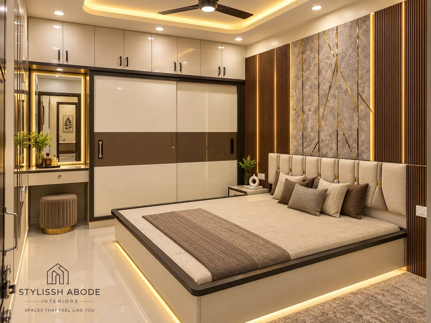 Lustre Indradeep Mansion completed interior photograph 4