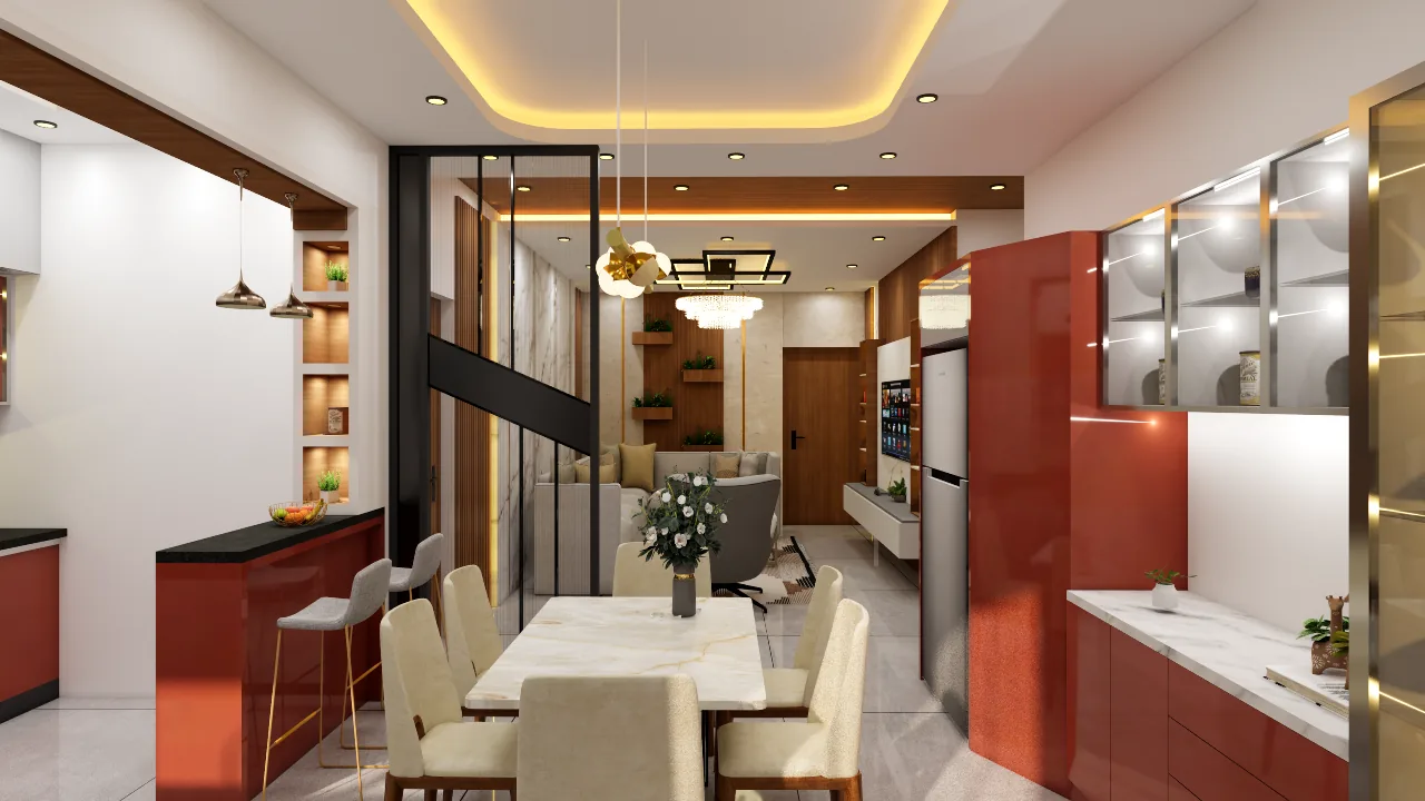 Residence 01 interior view