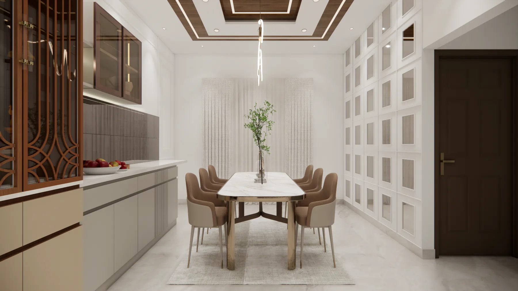 Residence 02 interior view