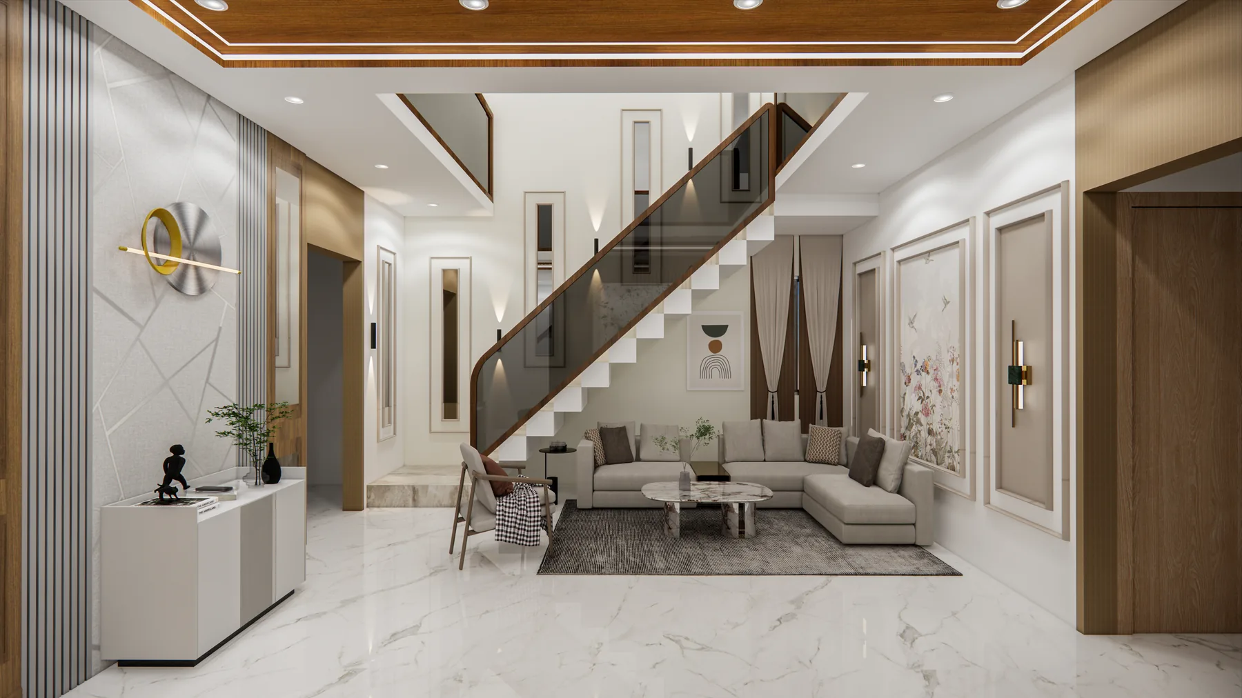 Residence 05 interior view